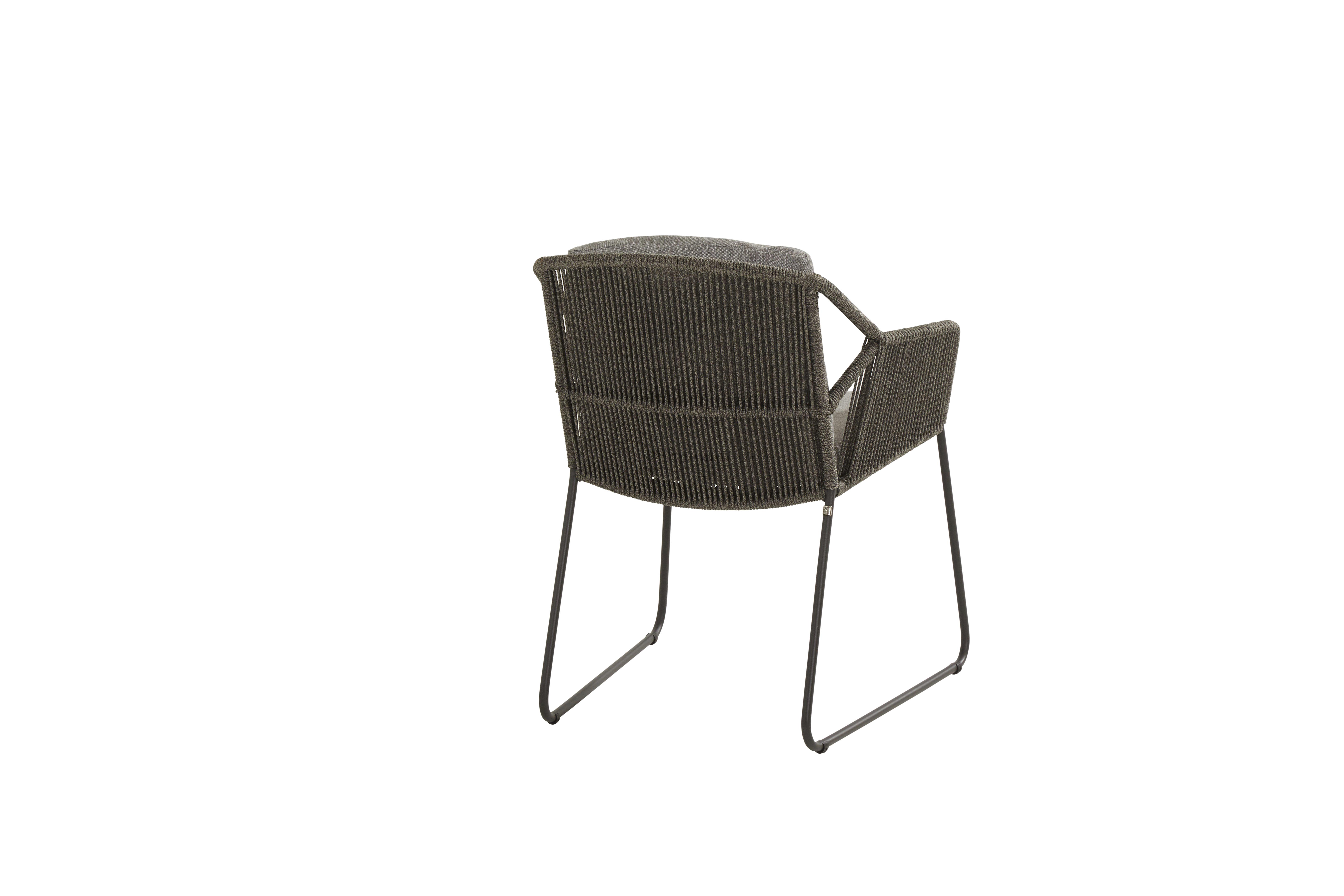 213519_ Accor dining chair Mid Grey with 2 cushions 03