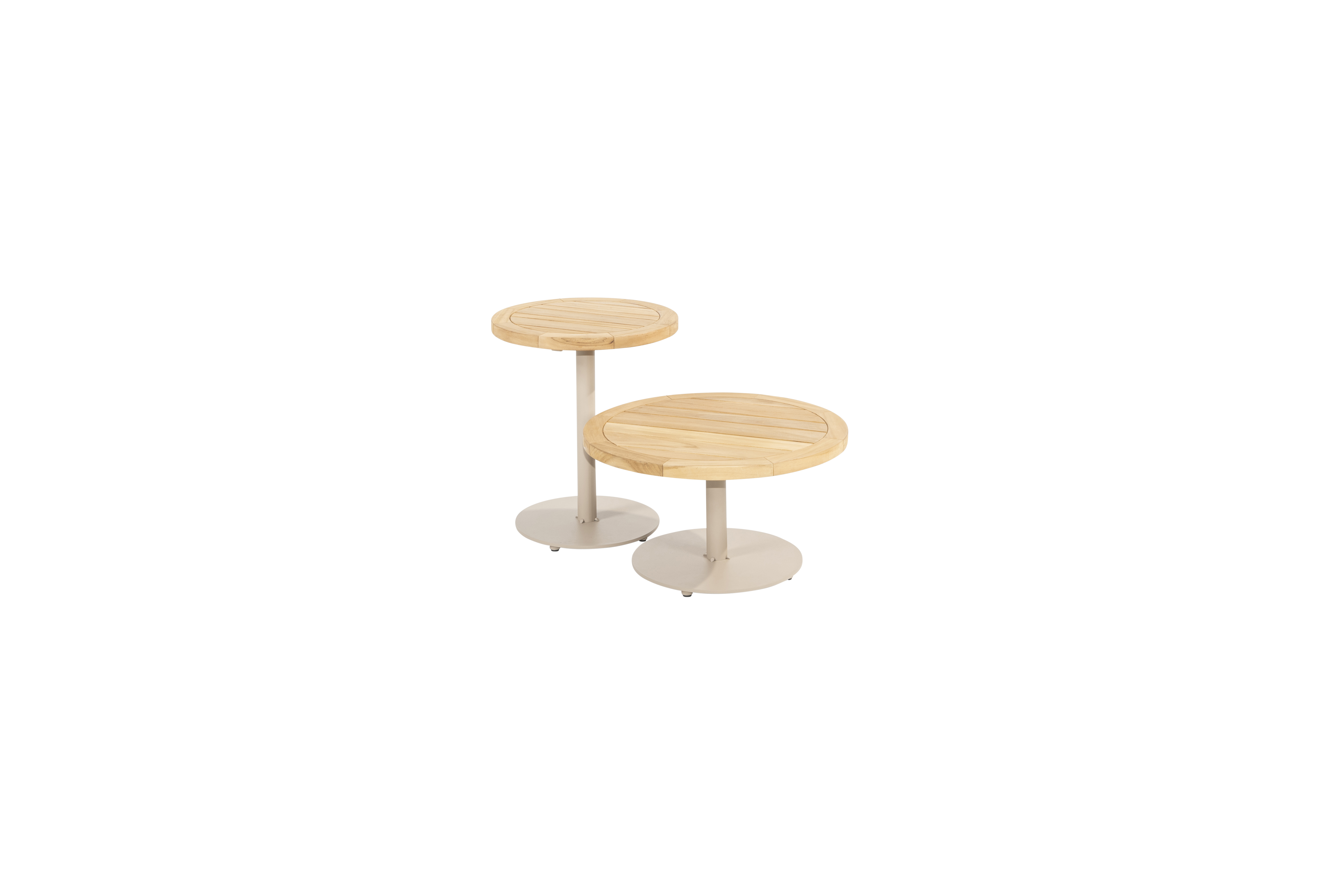 214060-214061_ Volta coffeetables 60cm and sidetable - Latte _01