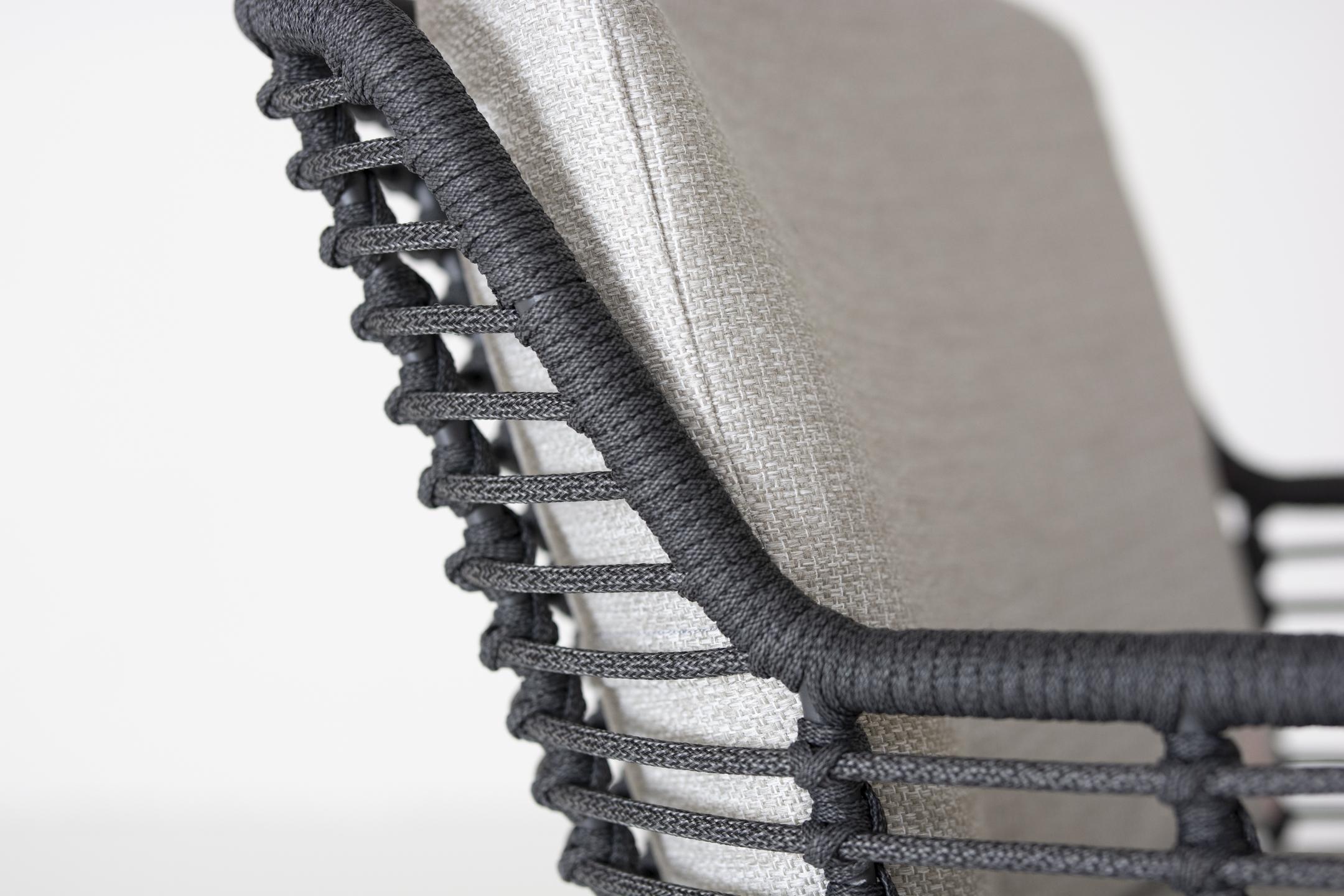 Fabrice dining chair anthracite detail 02