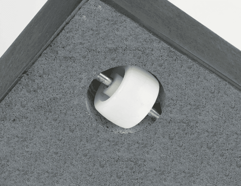 Parasolvoet-graniet-detail-wiel-Platinum